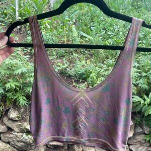 Teeki Multicolor Crop Top